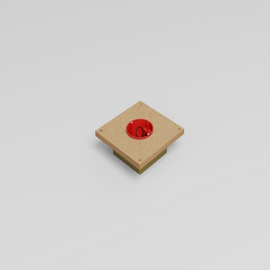 Звукоизоляционный подрозетник 1-секционный SoundGuard GL-BOX 1